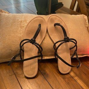 Lauren Conrad Sandals  Size 10 Black